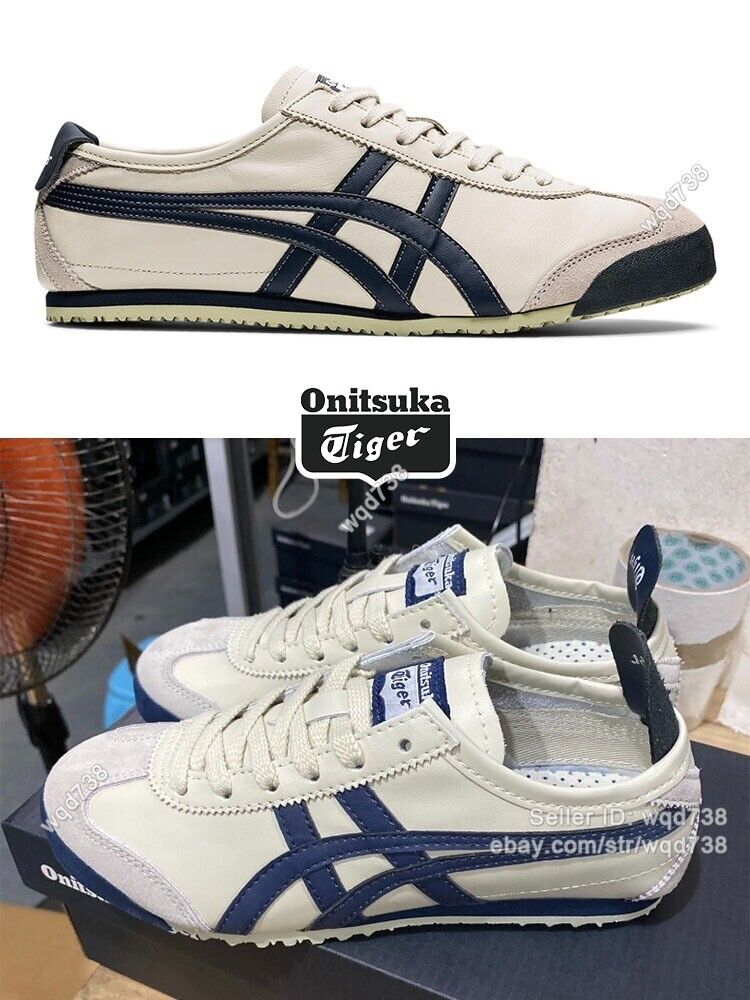 Onitsuka Tiger MEXICO 66 Sneakers Birch/Peacoat 1183C102-200 Unisex Classic Shoe