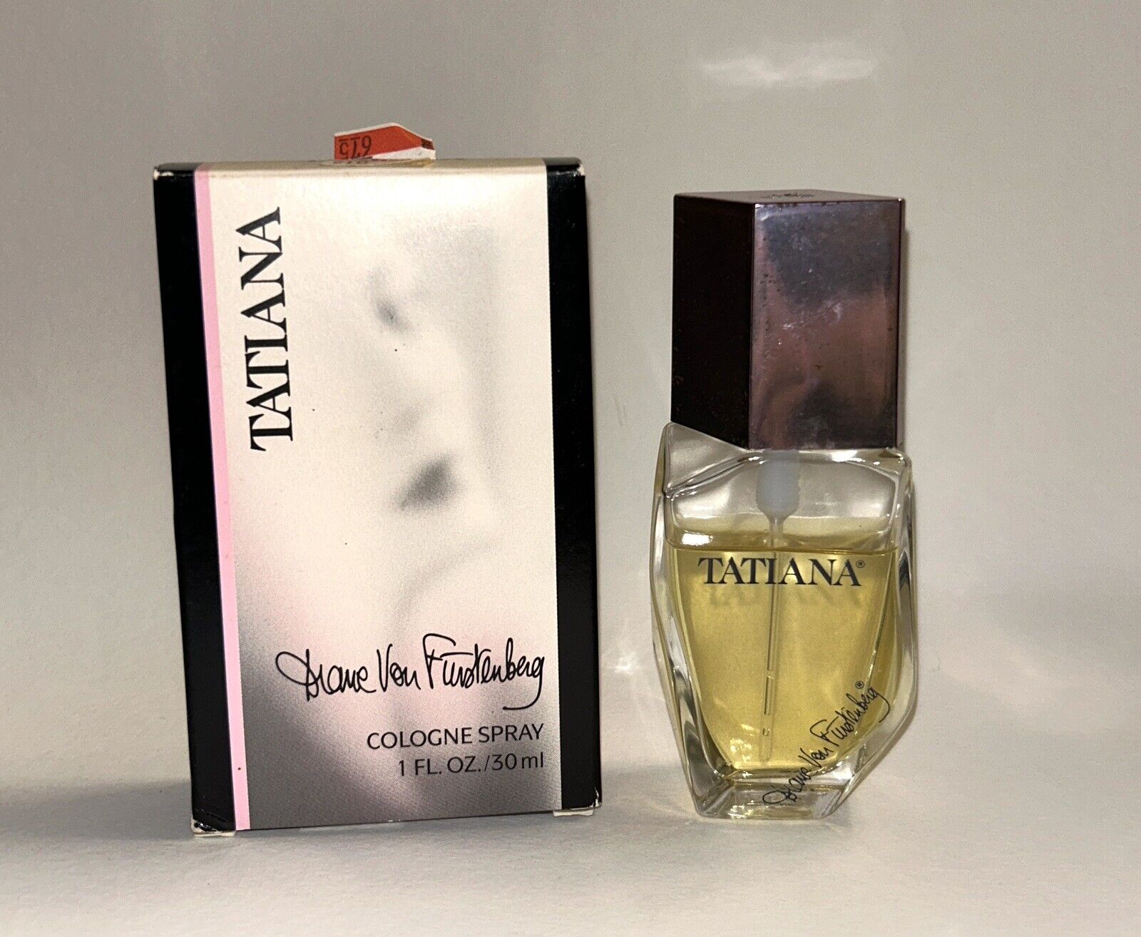 Vintage Tatiana Diane Von Furstenberg 1 Fl Oz Cologne Spray With Box
