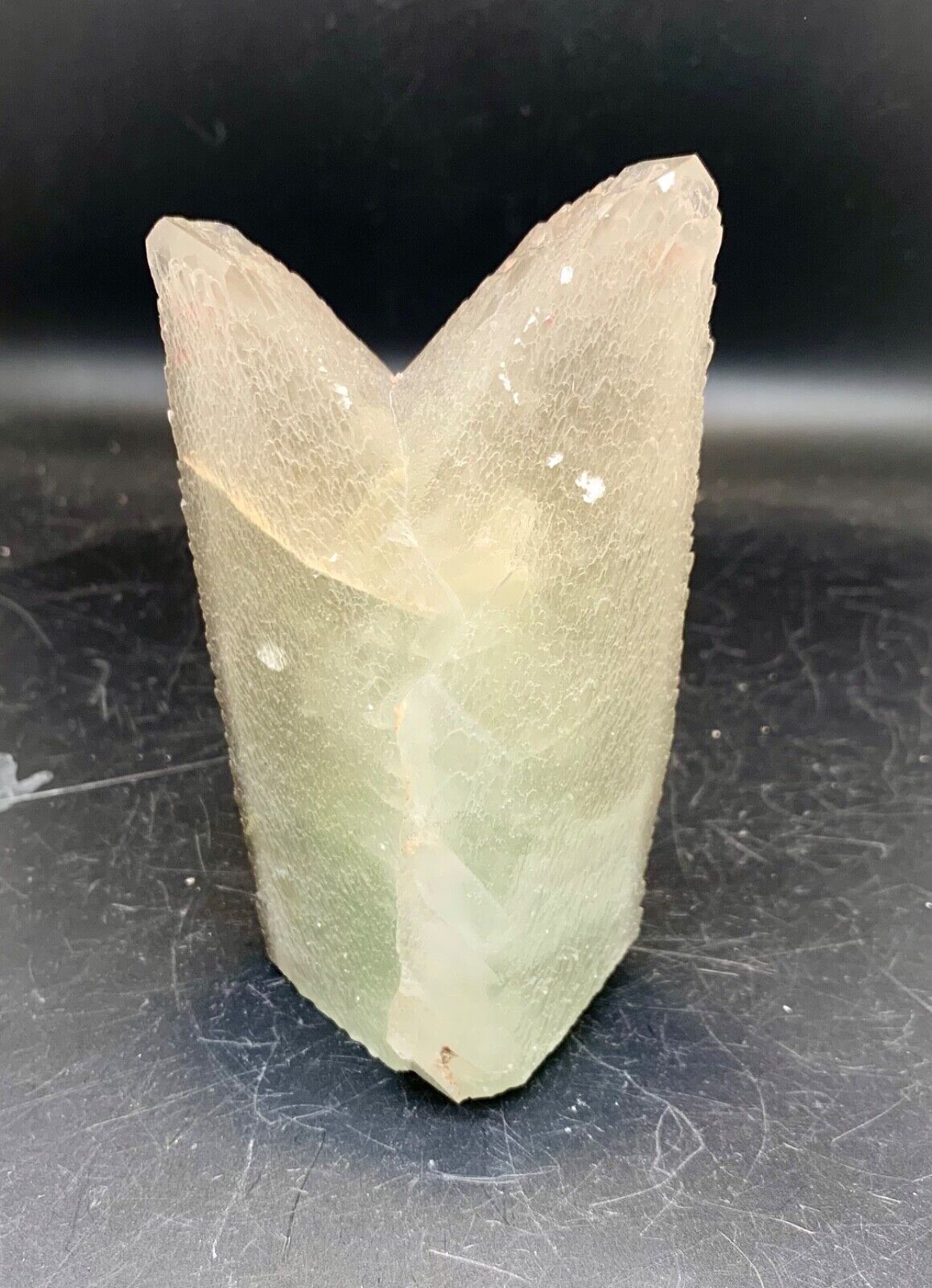 638 Gram self stand twin calcite crystal from Baluchistan Pakistan.