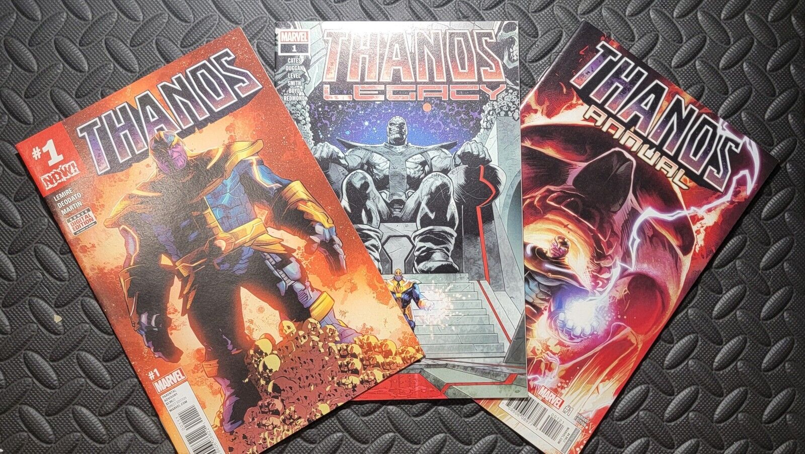 Thanos #1 Marvel Comics Lot Bundle (Thanos Legacy #1 / Thanos Annual #1) NM+