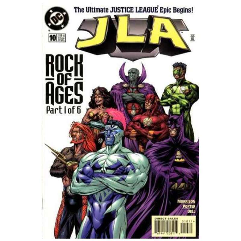 JLA #10 in Near Mint condition. DC comics [r/