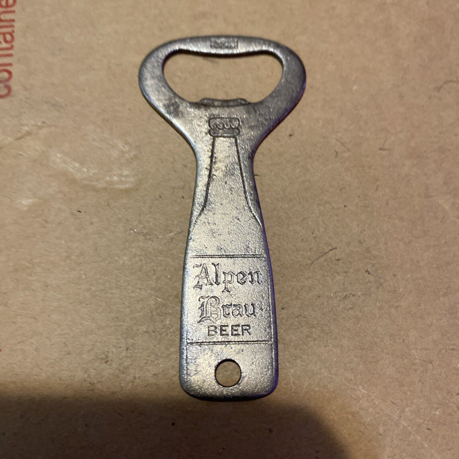 Vintage ALPEN BRAU BEER  Bottle Opener