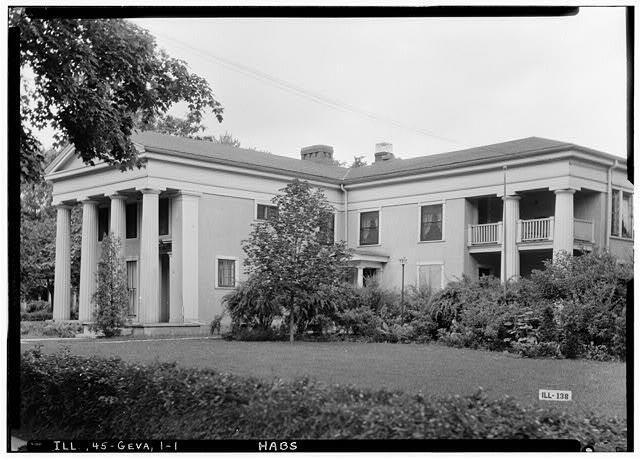 Captain Wells House,South Third Street,Geneva,Kane County,IL,Illinois,HABS