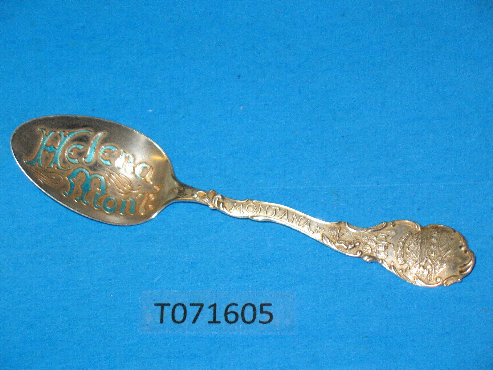 Helena, Montana souvenir spoon, 5-7/16