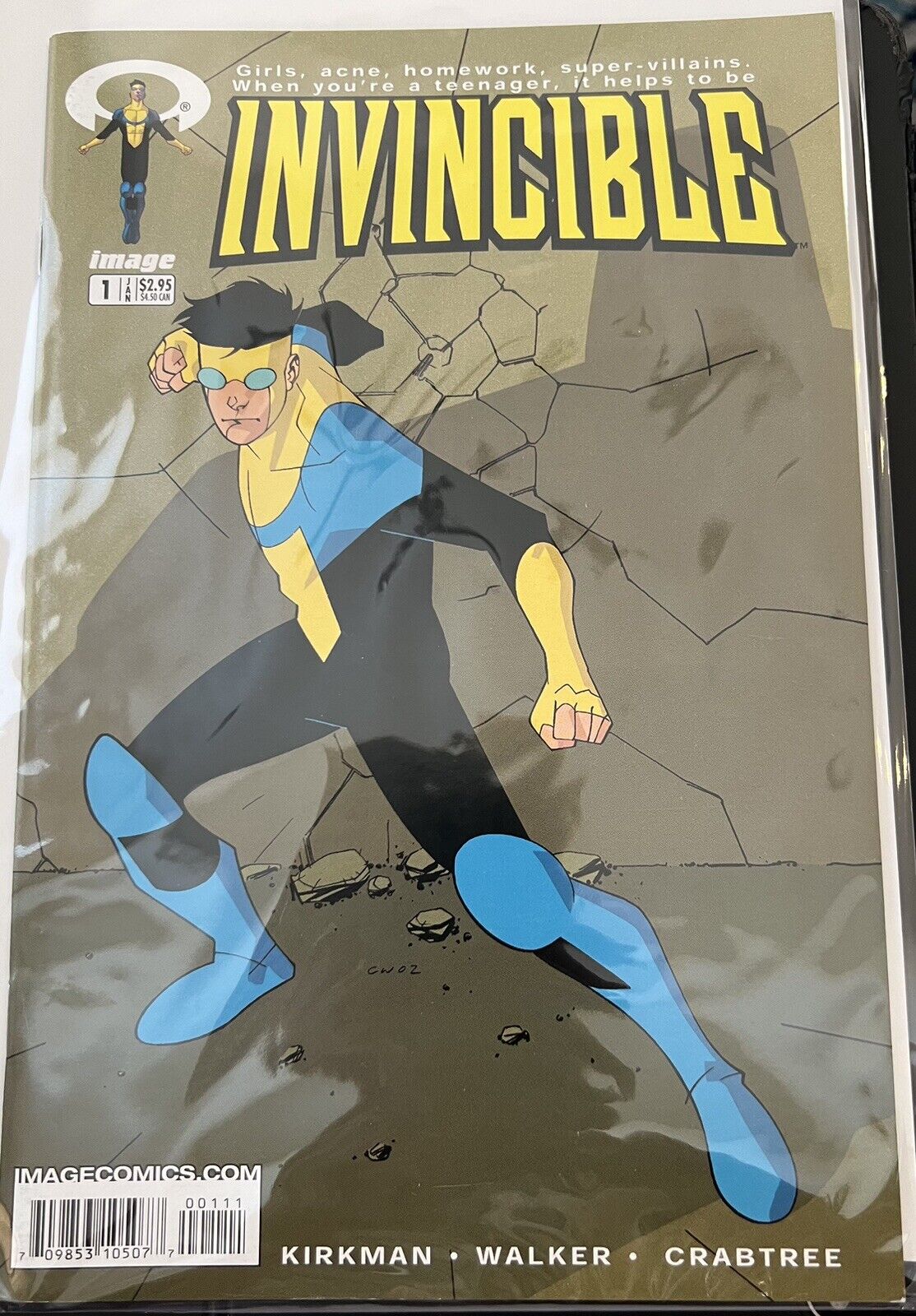 Invincible #1 (Image Comics Malibu Comics January 2003)