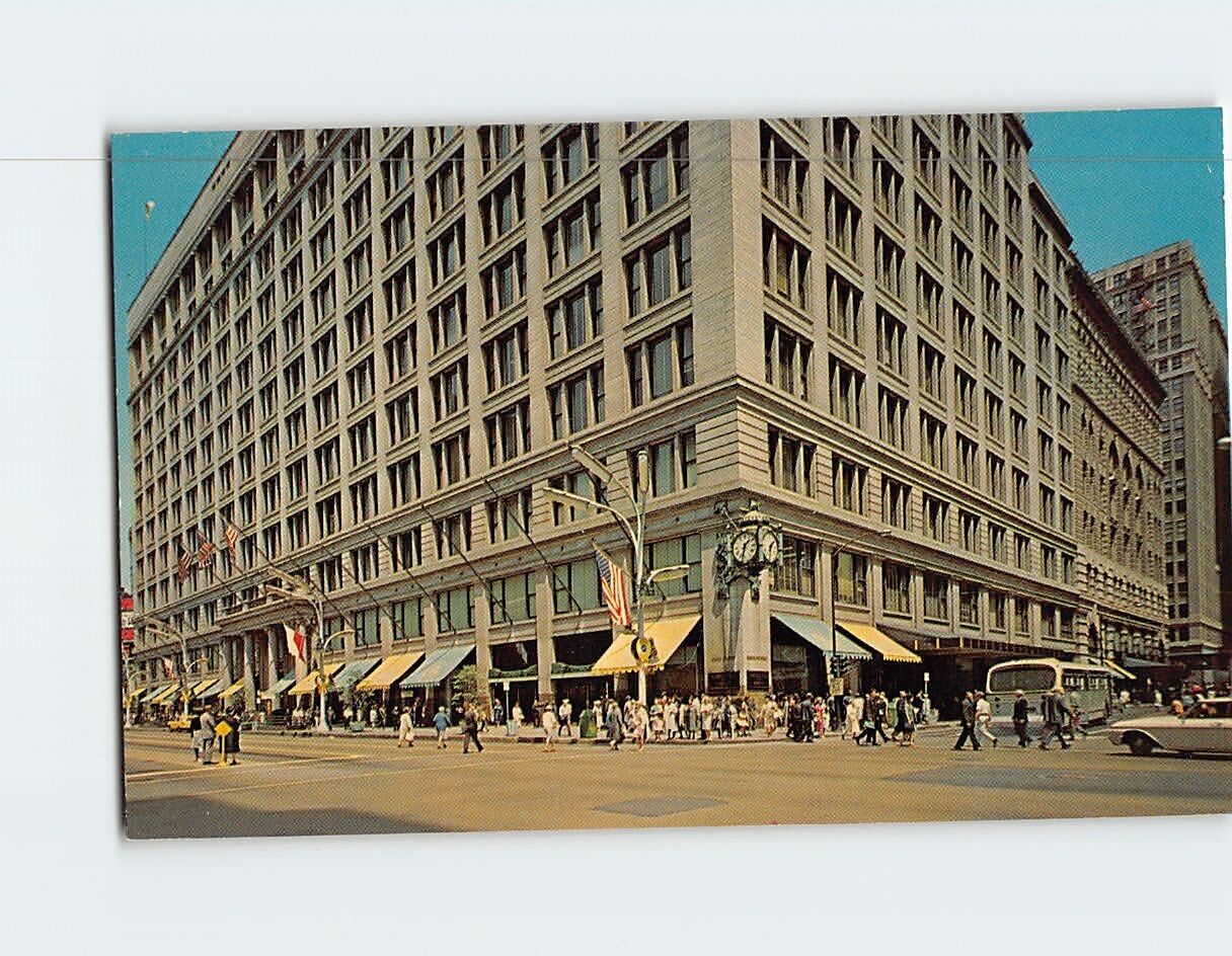 Postcard Marshall Field & Company Chicago Illinois USA