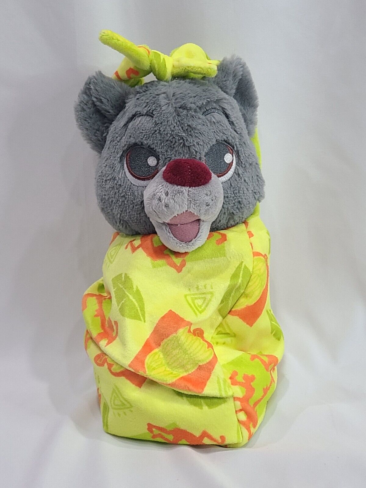 Disney Parks - Disney Babies Jungle Book Baby Baloo Plush With Pouch Blanket