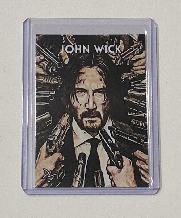 John Wick Limited Edition Artist Signed “Fortis Fortuna Adiuvat” Card 8/10
