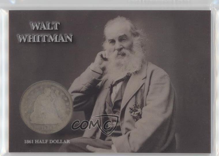 2019 Historic Auto Civil War Divided Coin Series 24/45 Walt Whitman 08wd