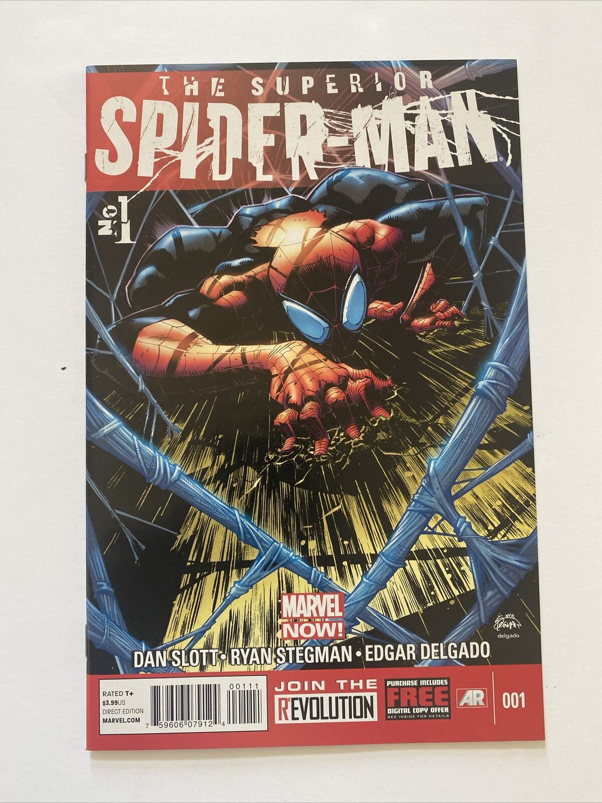 Superior Spider-man 1 (Marvel 2013) High Grade (VF-NM) RYAN STEGMAN ART