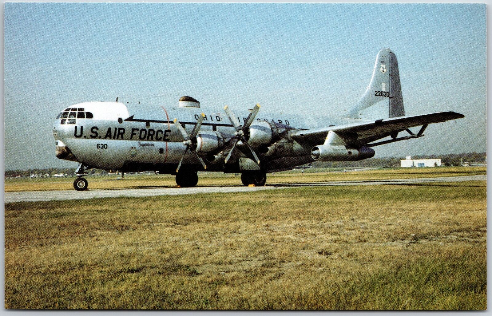 Boeing KC 97-L Stratofreighter Aircraft Tanker Version of C-97 Postcard
