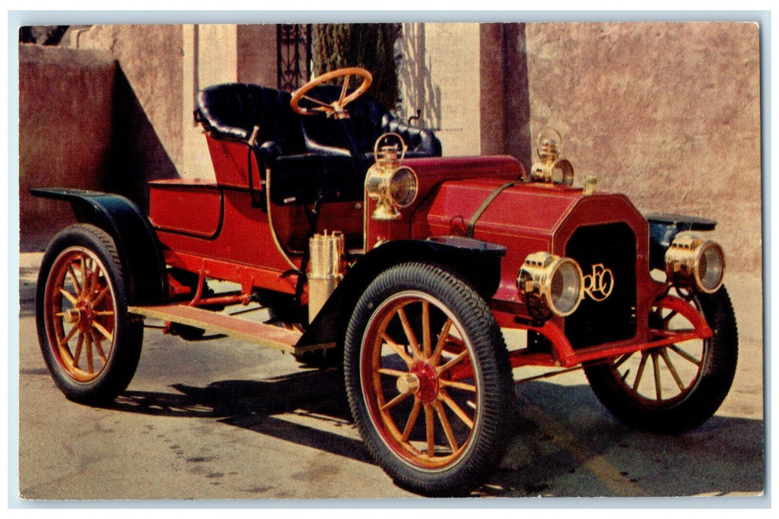 1908 Reo Roadster 18-20 H.P. Portland Oregon OR Antique Posted Postcard