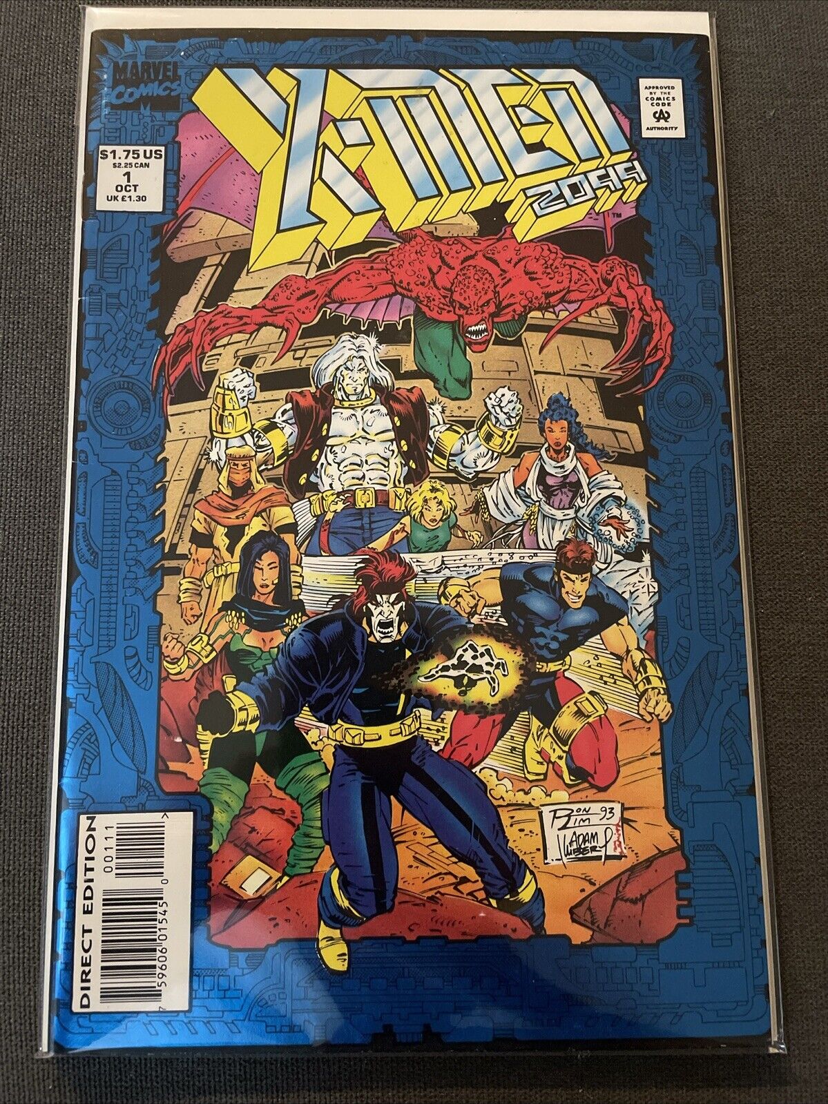 Marvel - X-MEN 2099 #1 (Great Condition) bagged and boarded