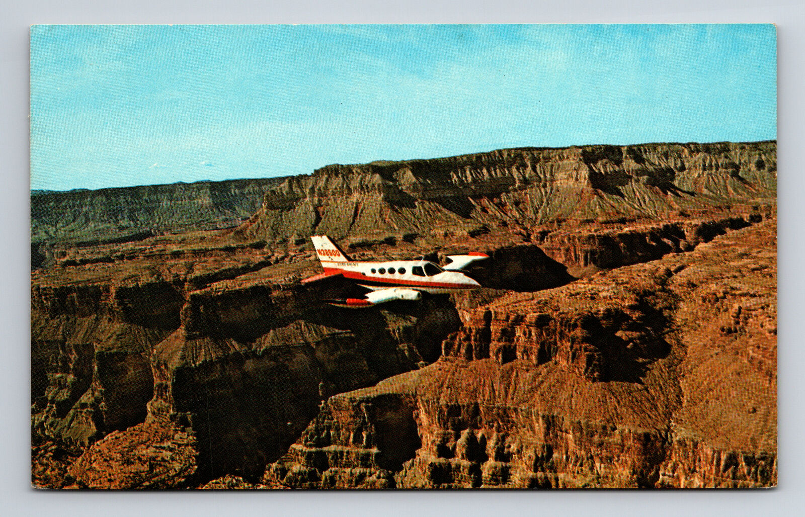 Scenic Airlines Airplane Tours at Grand Canyon Arizona AZ Postcard