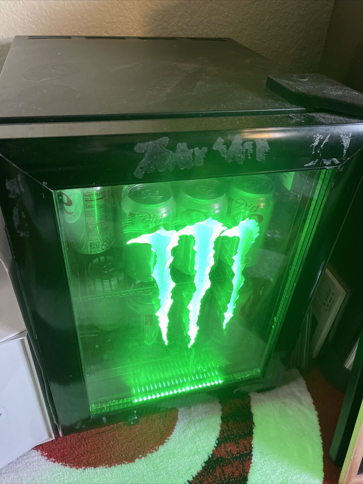 monster energy drink fridge 19” Height