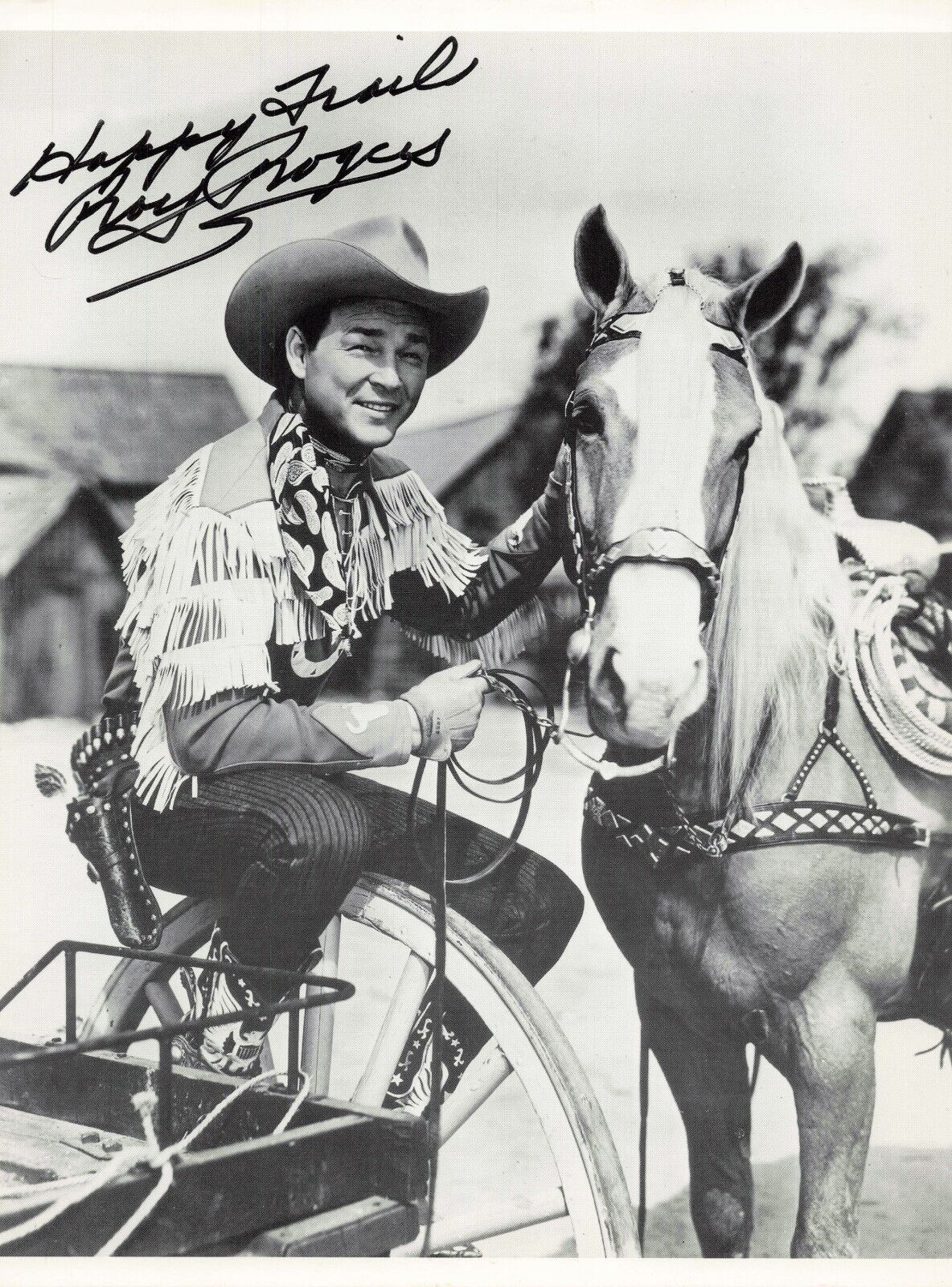 Roy Rogers Signed Autographed 8x10 Photo