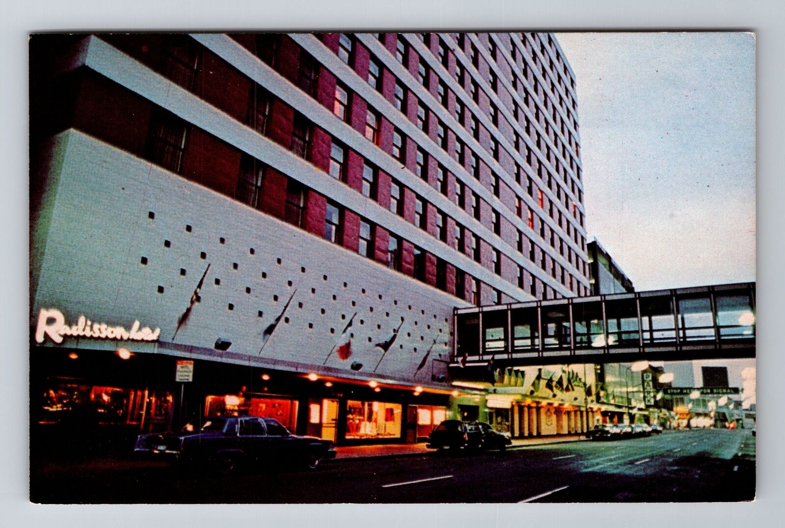 Minneapolis MN-Minnesota, Radison Downtown Hotel, Advertise, Vintage Postcard