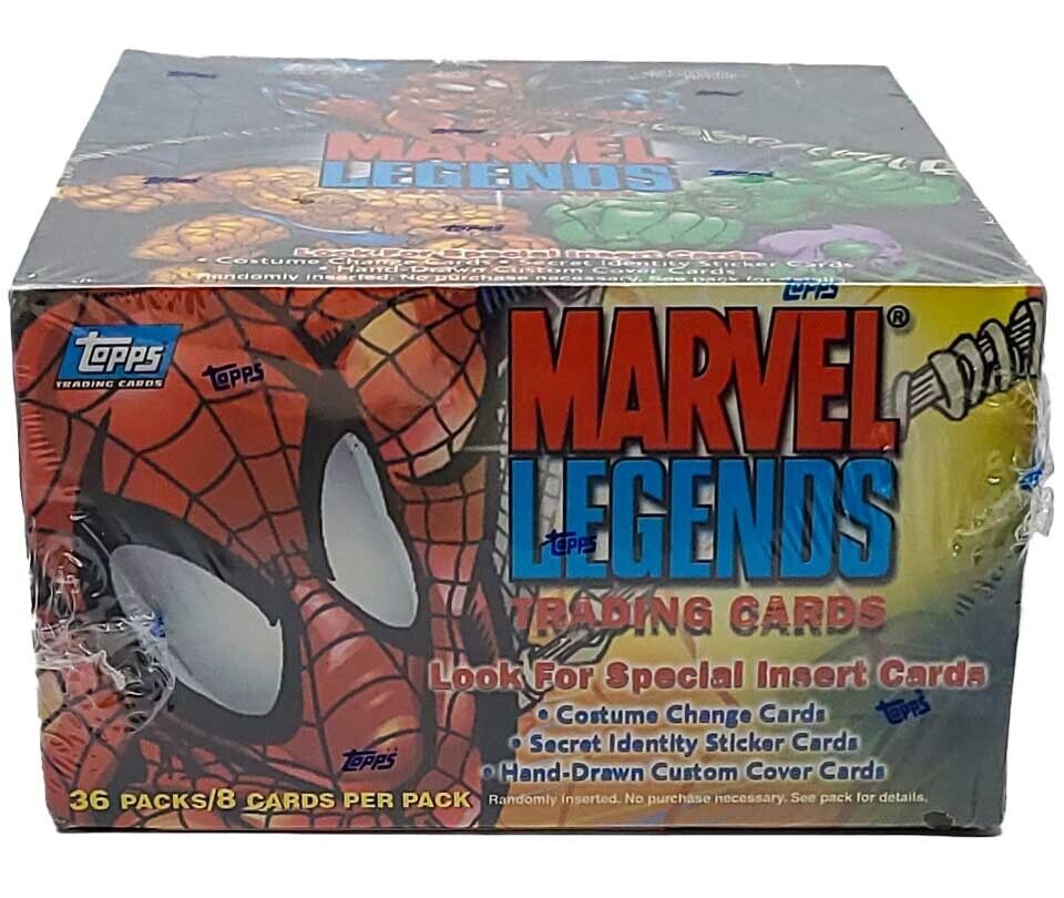 2001 Topps Marvel Legends Special Collector Edition Sealed Box