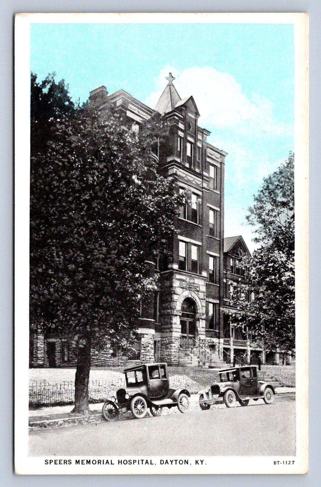 JH6/ Dayton Kentucky Postcard c1930s Speers Memorial Hospital 107