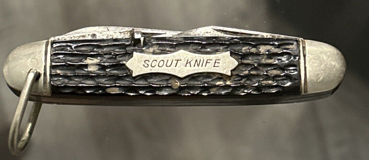 VINTAGE SCOUT KNIFE SYRACUSE NY KNIFE