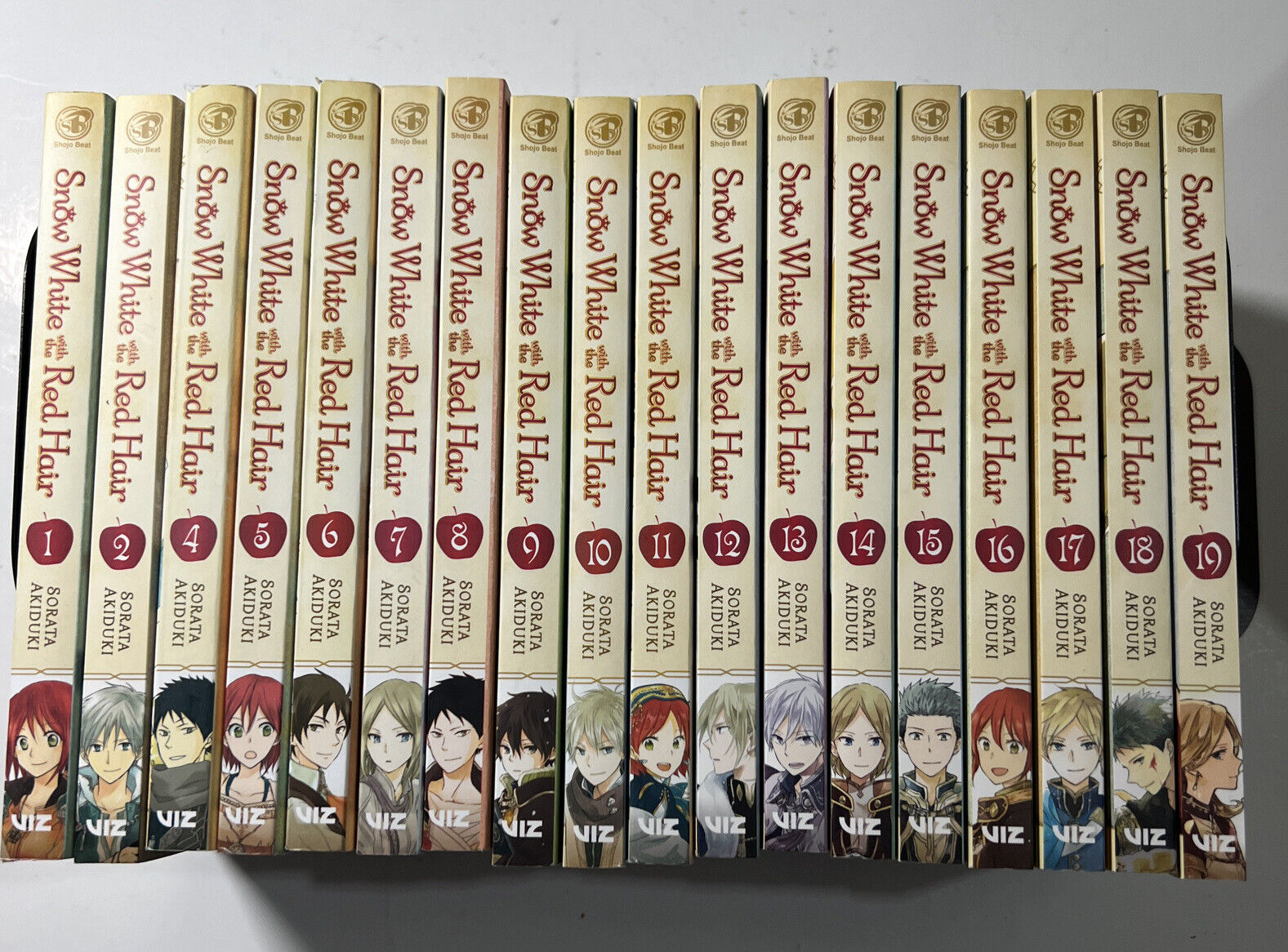 Snow White With The Red Hair 1,2, 4-19Manga Eng New (18 Books)