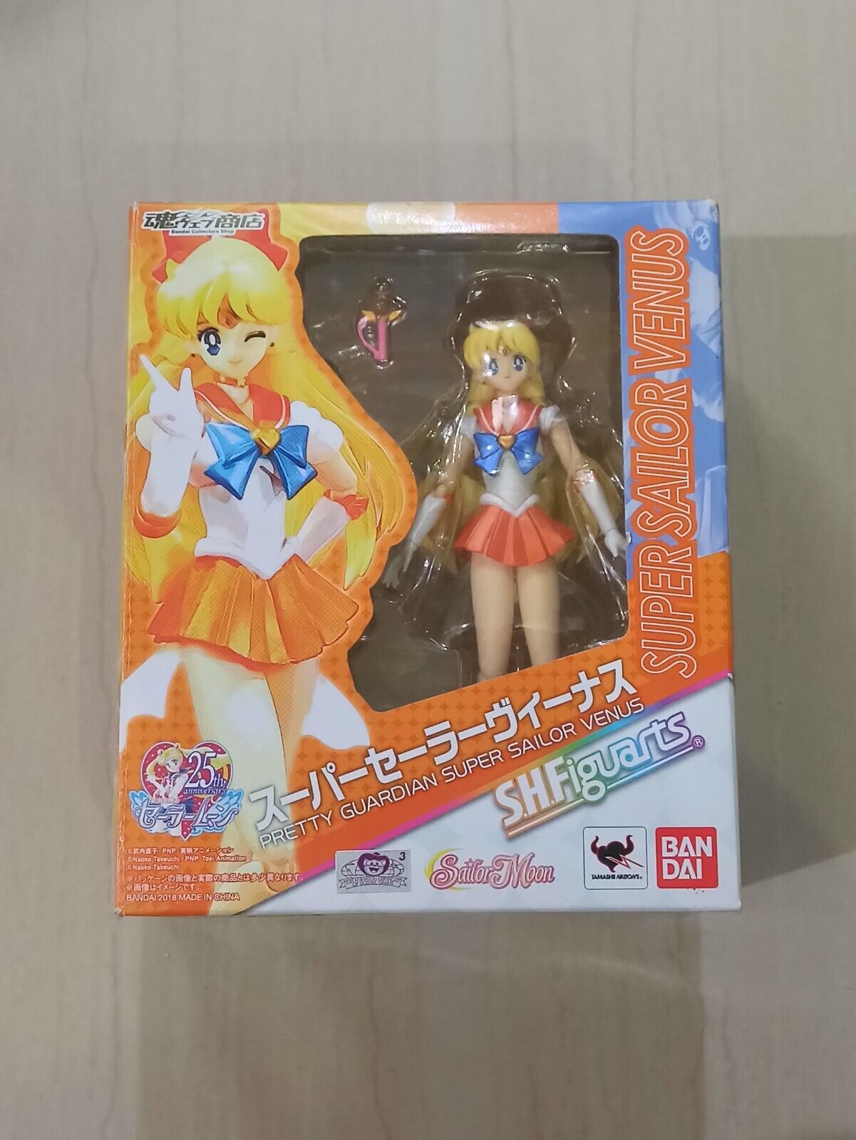 Bandai S.H.Figuarts Sailor Moon Super Sailor Venus Limited Figure