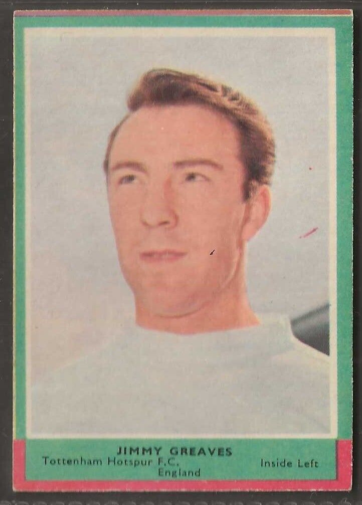A&BC-FOOTBALL 1964 QUIZ 2ND(059-103)-#086- TOTTENHAM SPURS - JIMMY GREAVES 