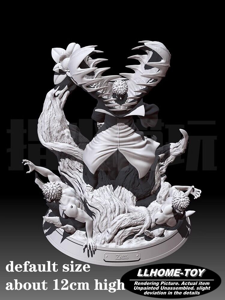 Anime Ninja Akatsuki Zetsu Mokuton Tree Yamato Resin 3D Print GK Kit Figure