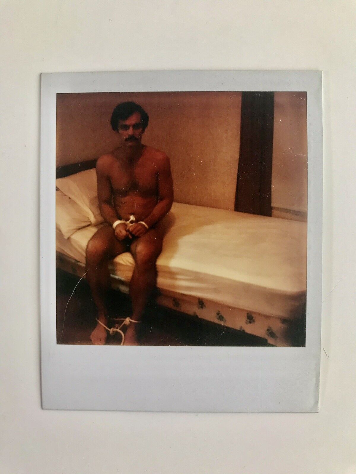 Vintage Polaroid Handsome Man “Tied Up In Tennessee 1978