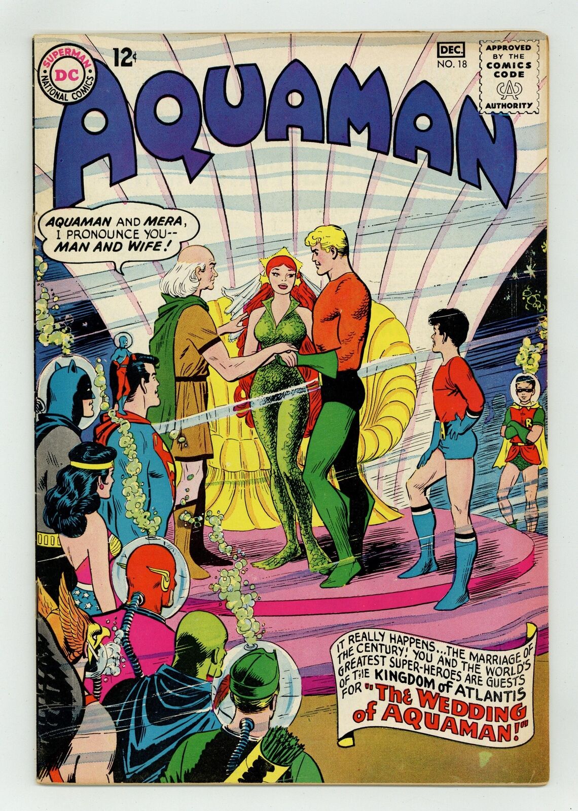 Aquaman #18 VG- 3.5 1964