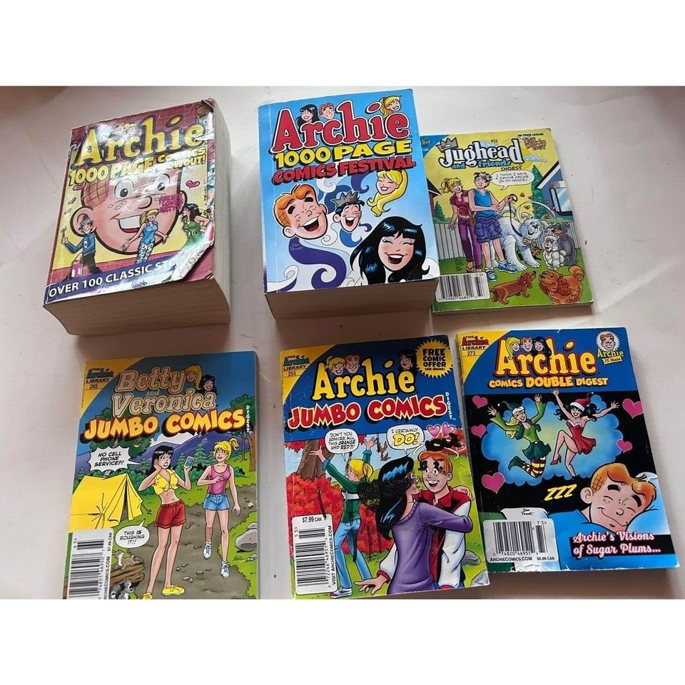 Lot of Archie Comics JUMBO 1000 Pages