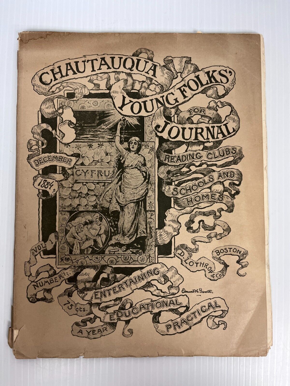 December 1884 - Chautauqua Young Folks Monthly Journal Instruction Vol 1, No. 13