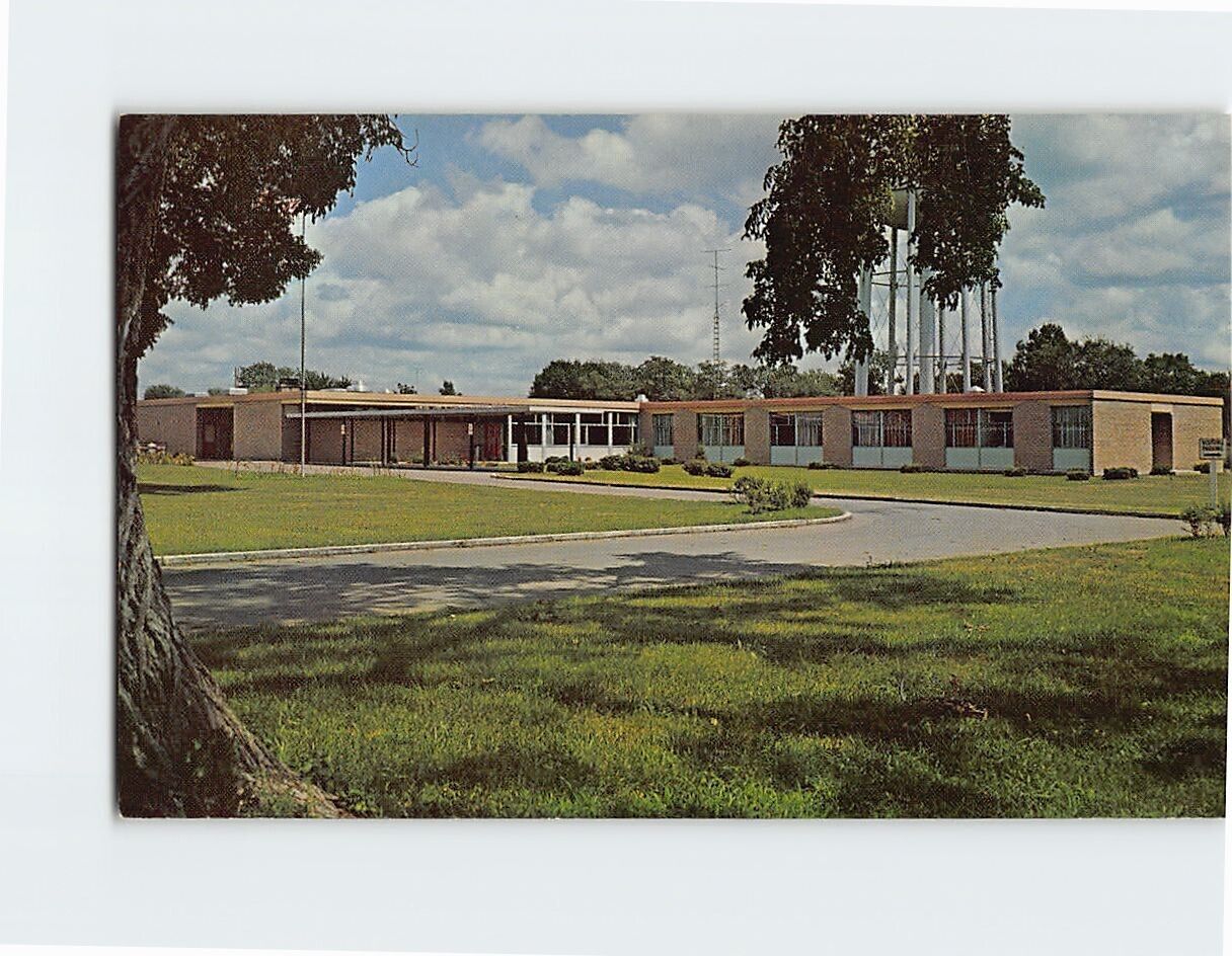 Postcard General John J. Pershing Memorial Hospital Brookfield Missouri USA