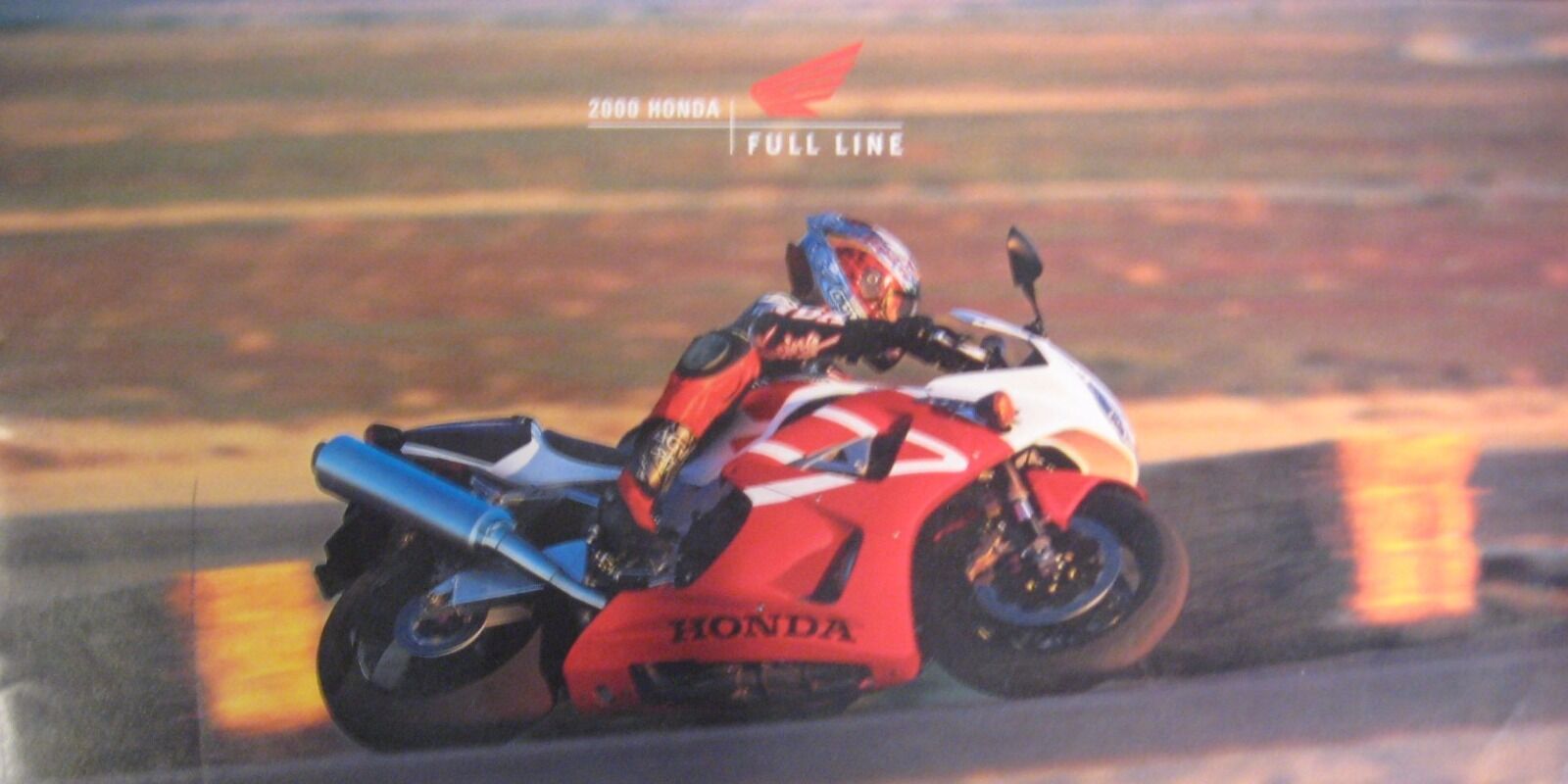 2000 Honda Full Line Motorcycle Brochure Touring Valkyrie Shadow Nighthawk ATV