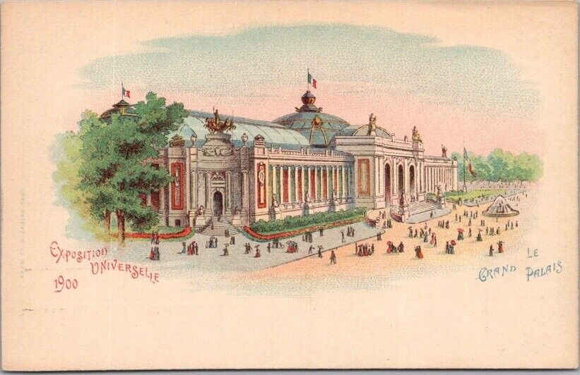 1900 PARIS Exposition Universelle Postcard \