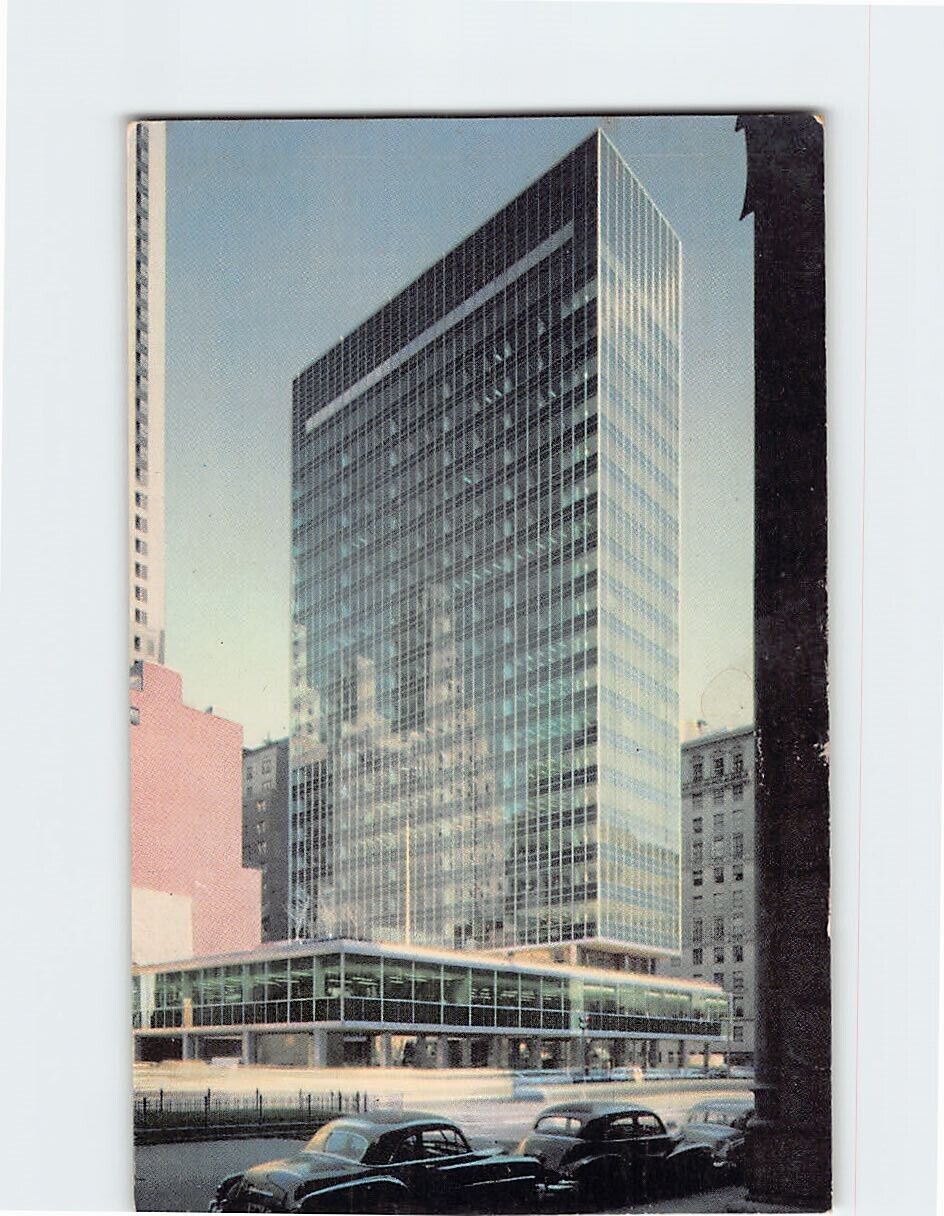Postcard The Lever House New York USA