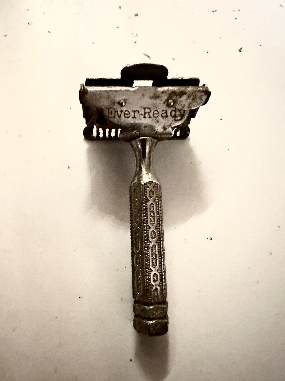 antique ever ready shaving razor