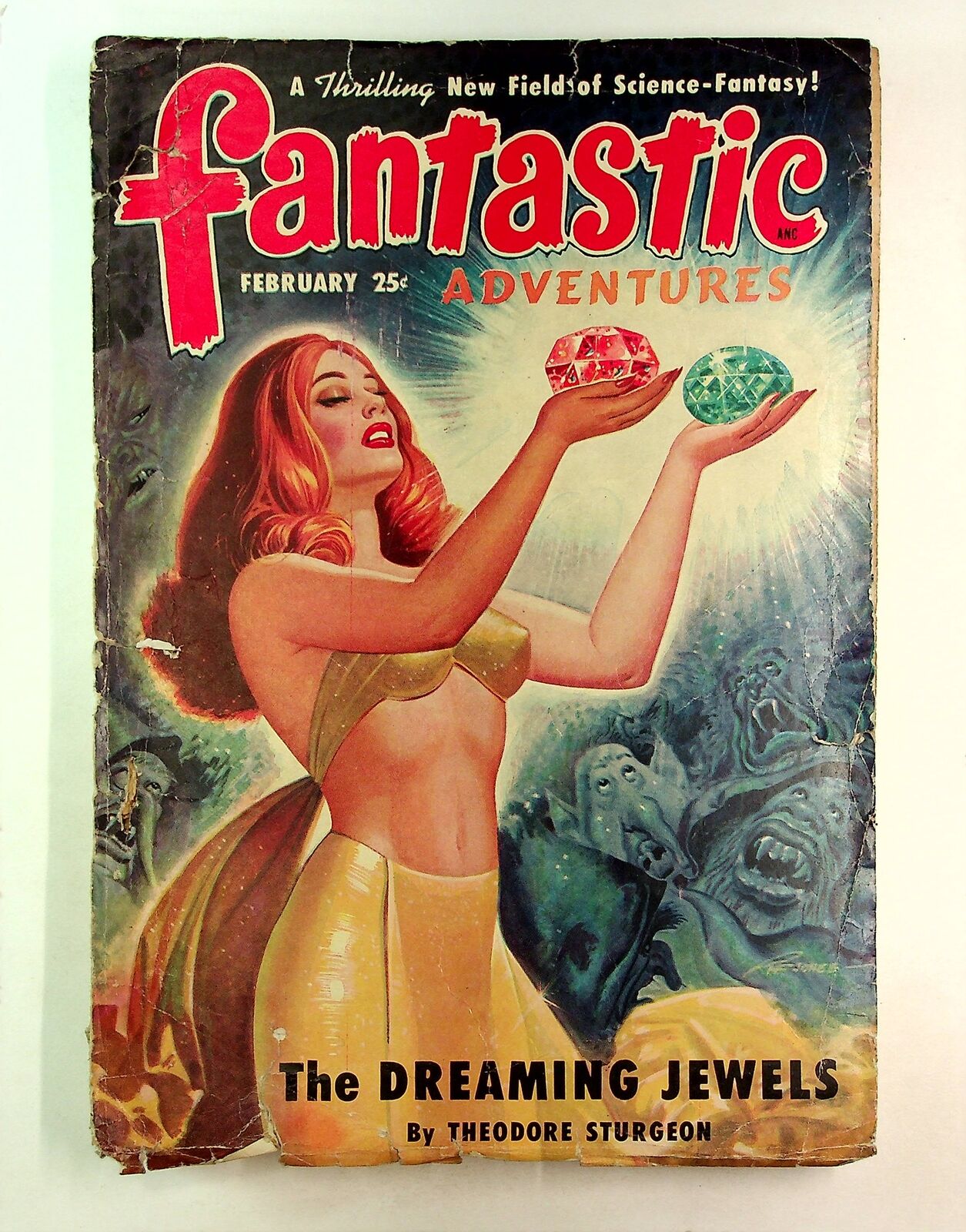Fantastic Adventures Pulp / Magazine Feb 1950 Vol. 12 #2 FR Low Grade