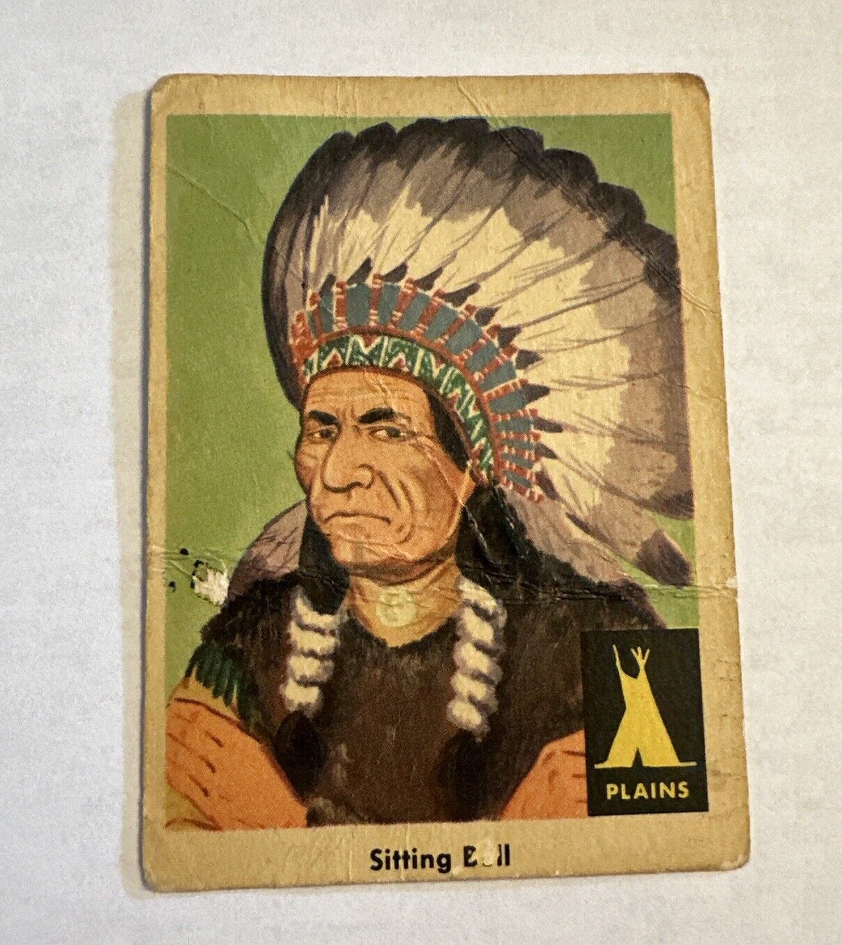 1959 Fleer Indian #1 Sitting Bull