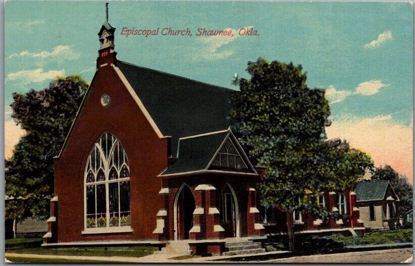 1910s SHAWNEE Oklahoma Postcard \