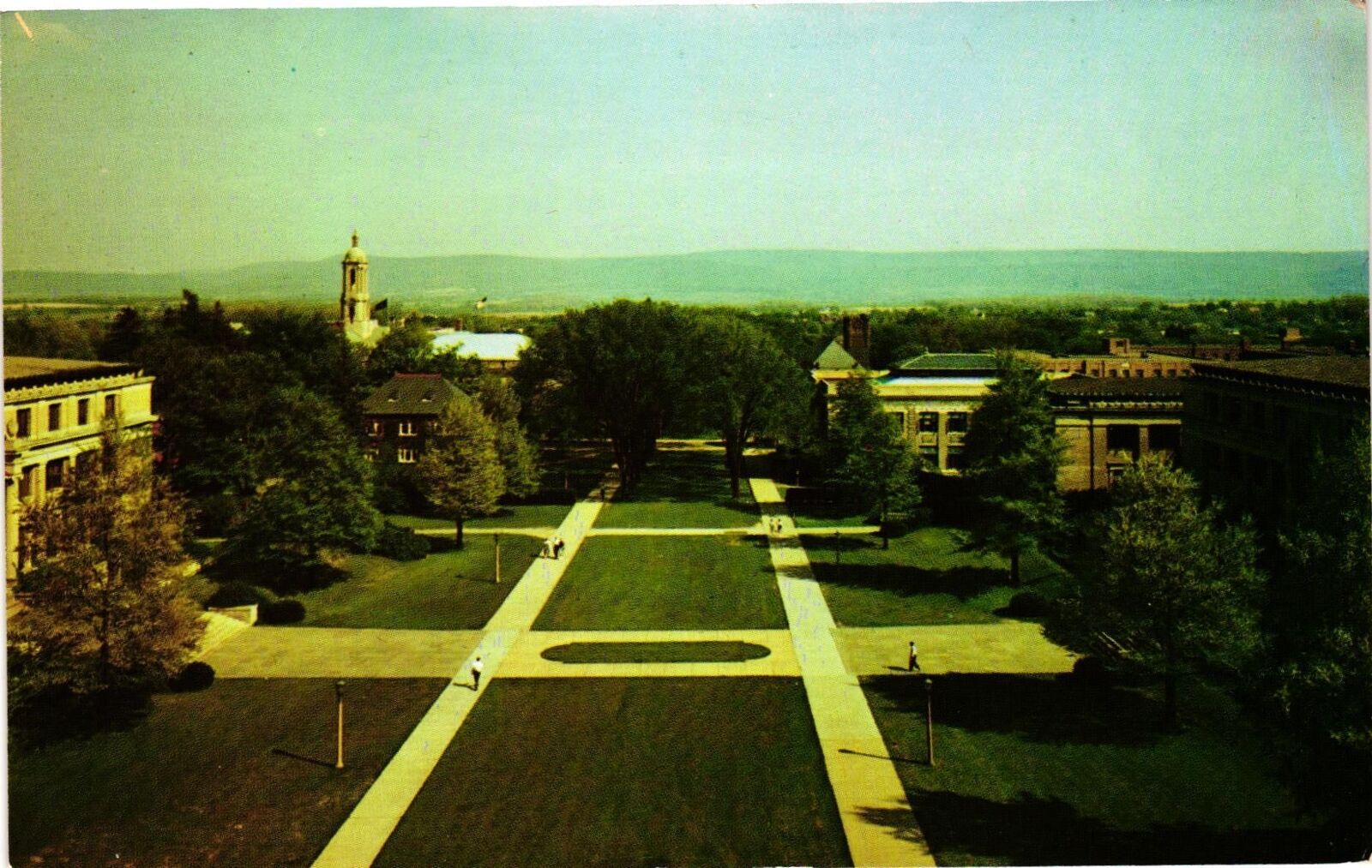 Vintage Postcard- Campus, The Pennsylvania State University. 1960s