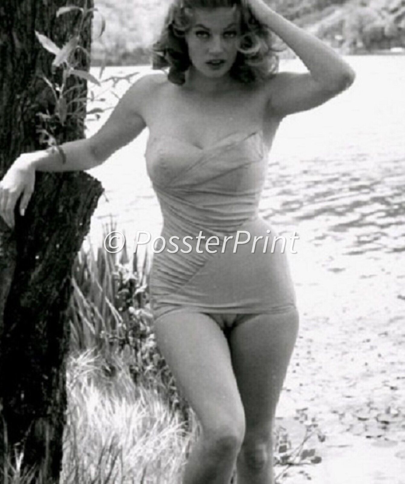 Anita Ekberg Vintage Celebrities Actress - 8X10 PUBLICITY PHOTO - Collectible
