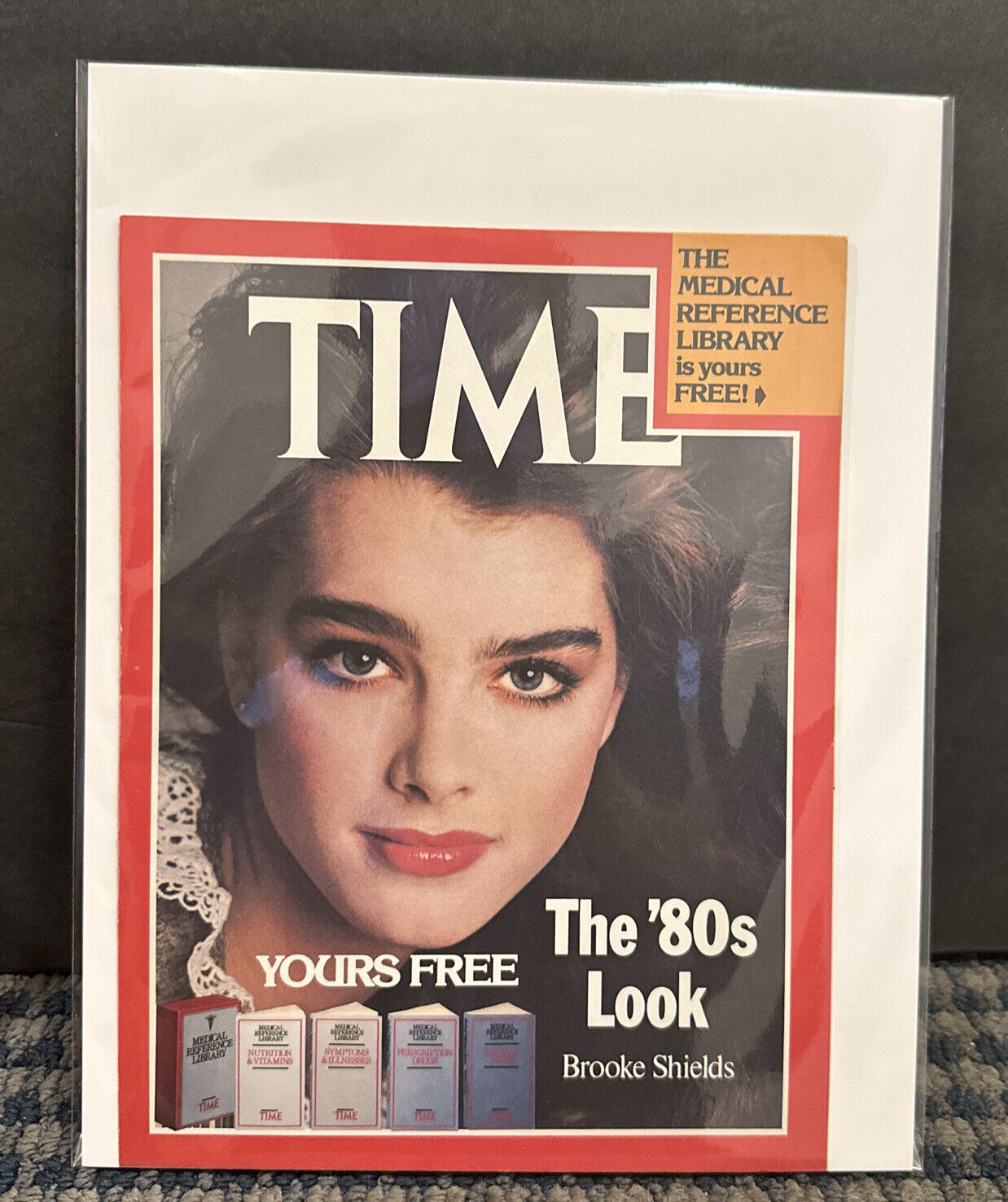 1981 TIME Magazine Promo/Insert Card, Brooke Shields (B1)-5