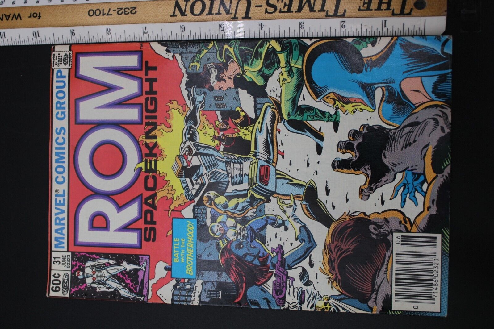 Marvel Comics ROM Spacenight #31 2nd Rogue 1982 Comic Book