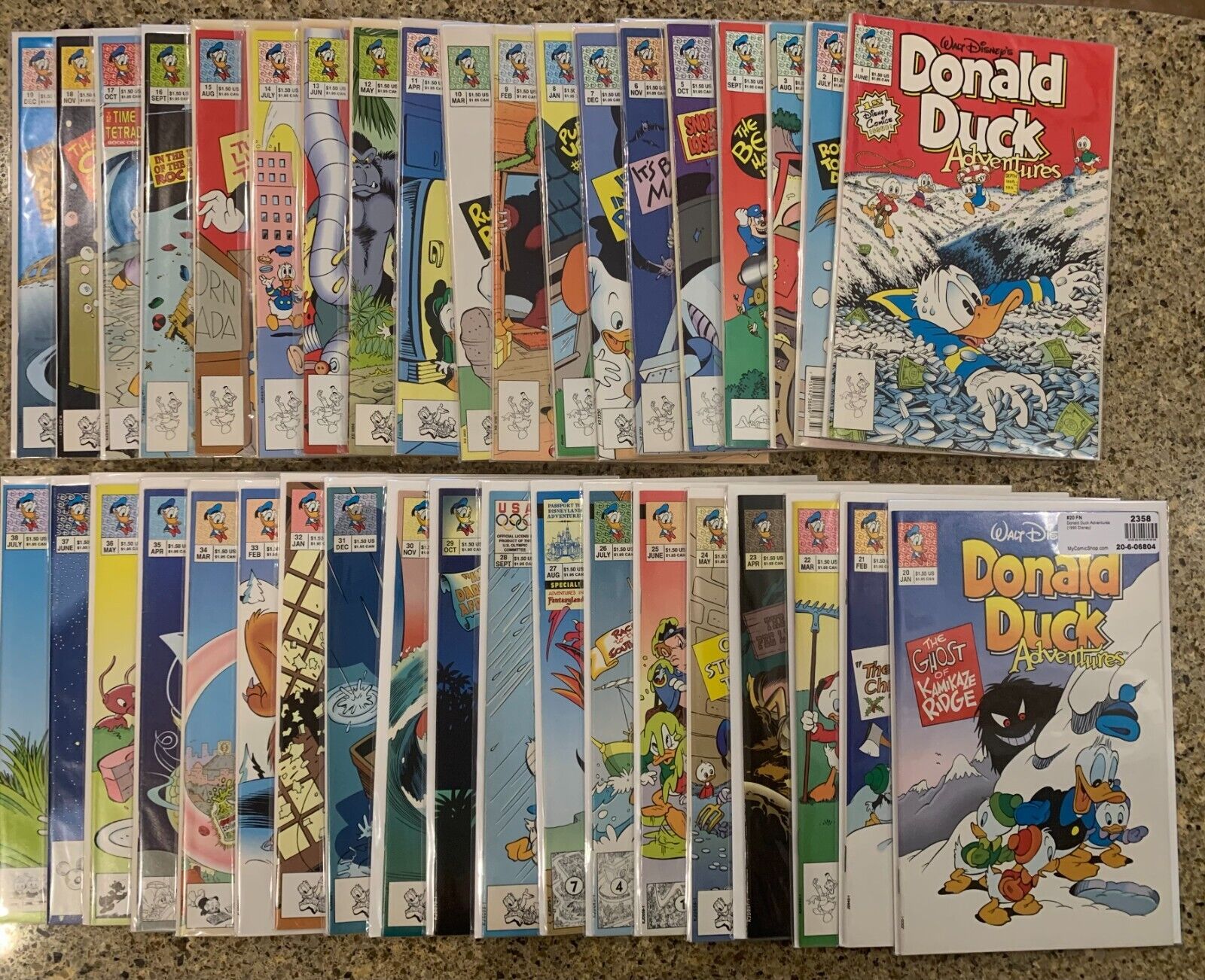 Walt Disney's Donald Duck Adventures (1990), Complete Series 1-38