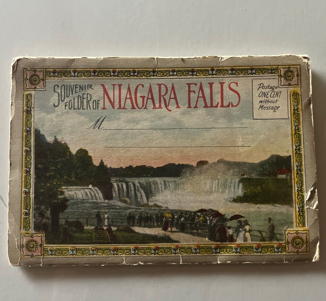 Souvenir Folder of Niagara Falls Turn of the Century 20 Views plus Panoramic