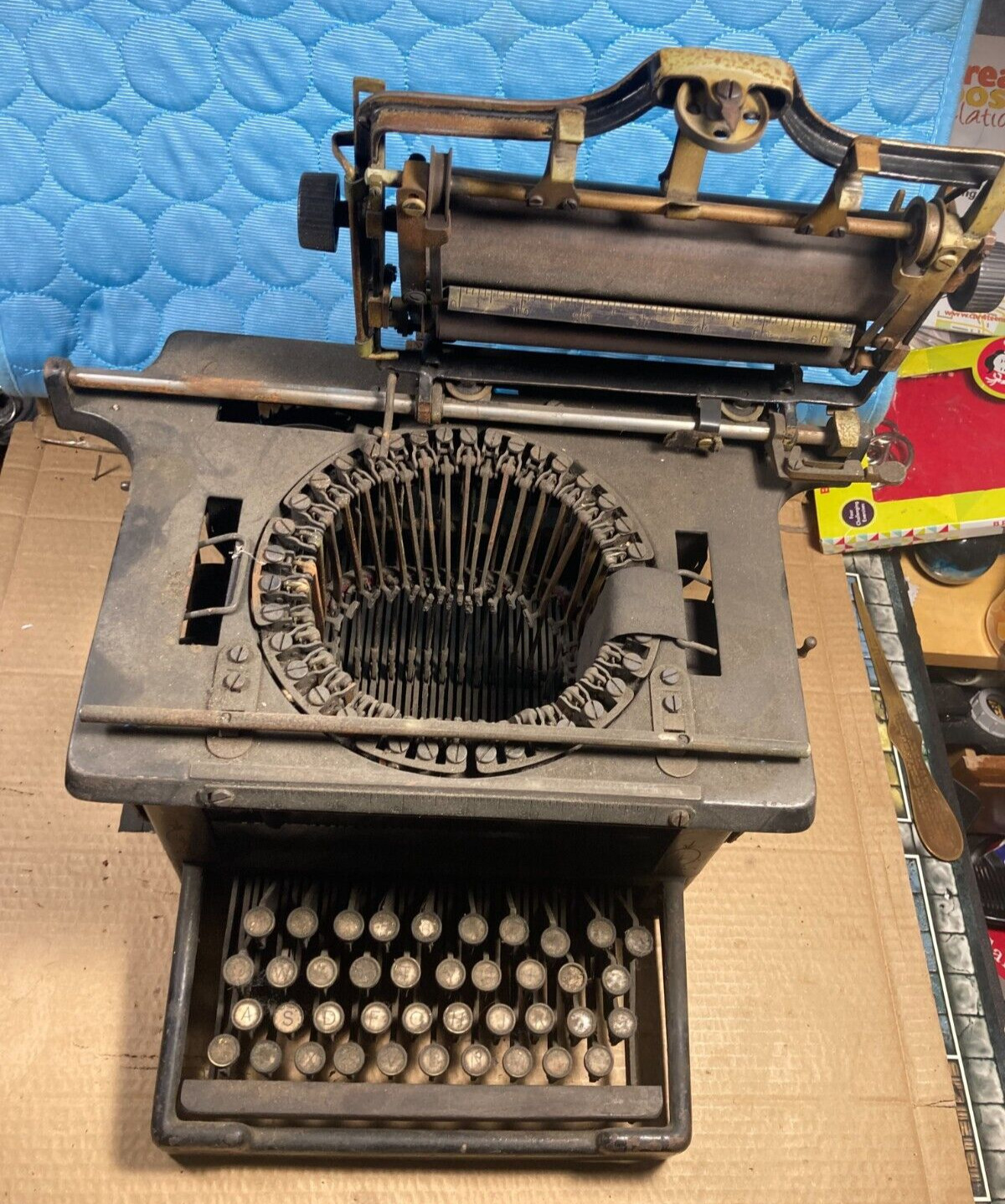 Antique 1880s Early Remington Standard Model 2 Vintage Typewriter - RARE 40122