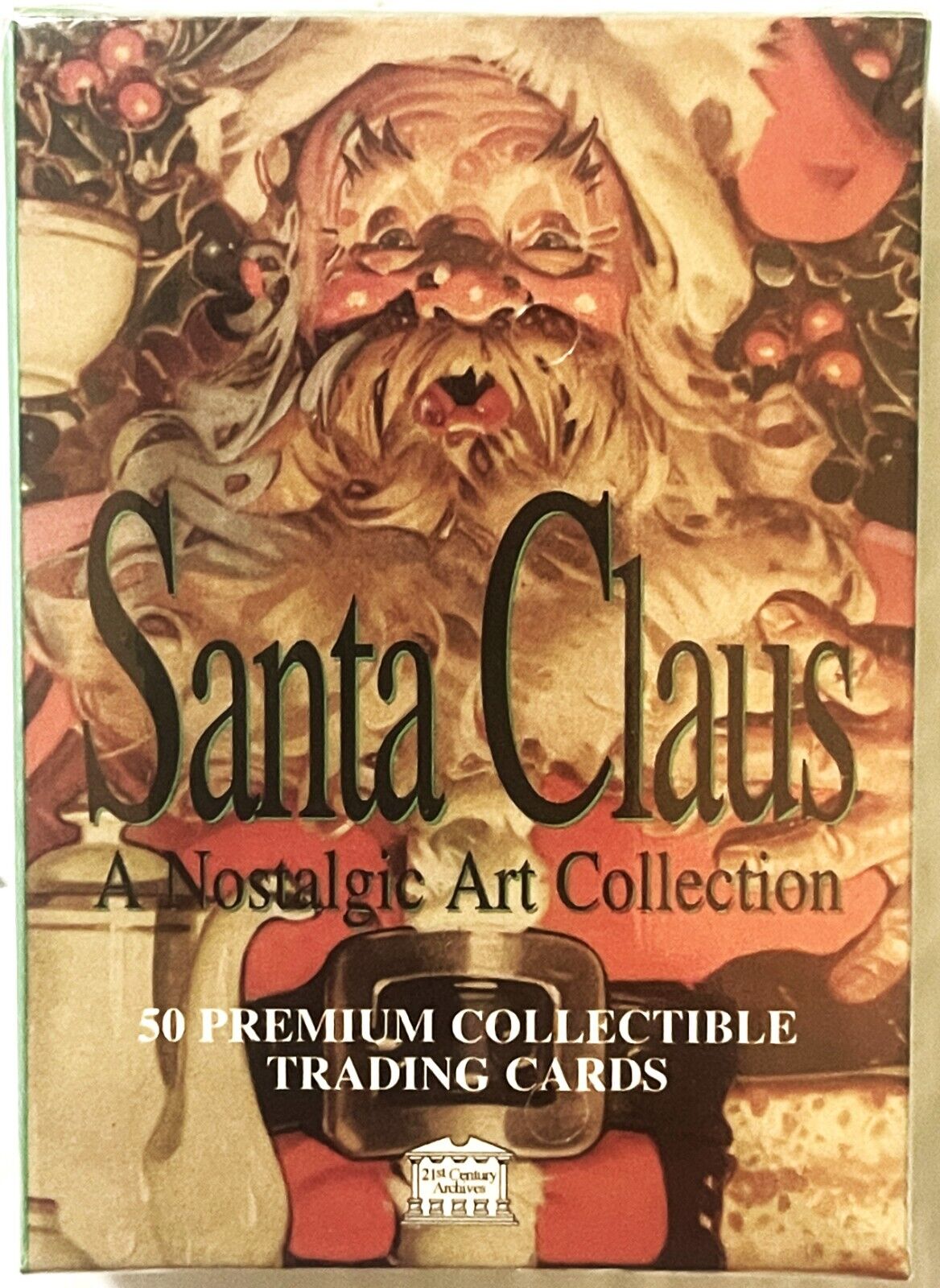 Vintage 1994 Santa Claus Christmas Collectible Trading Card Complete Set Sealed