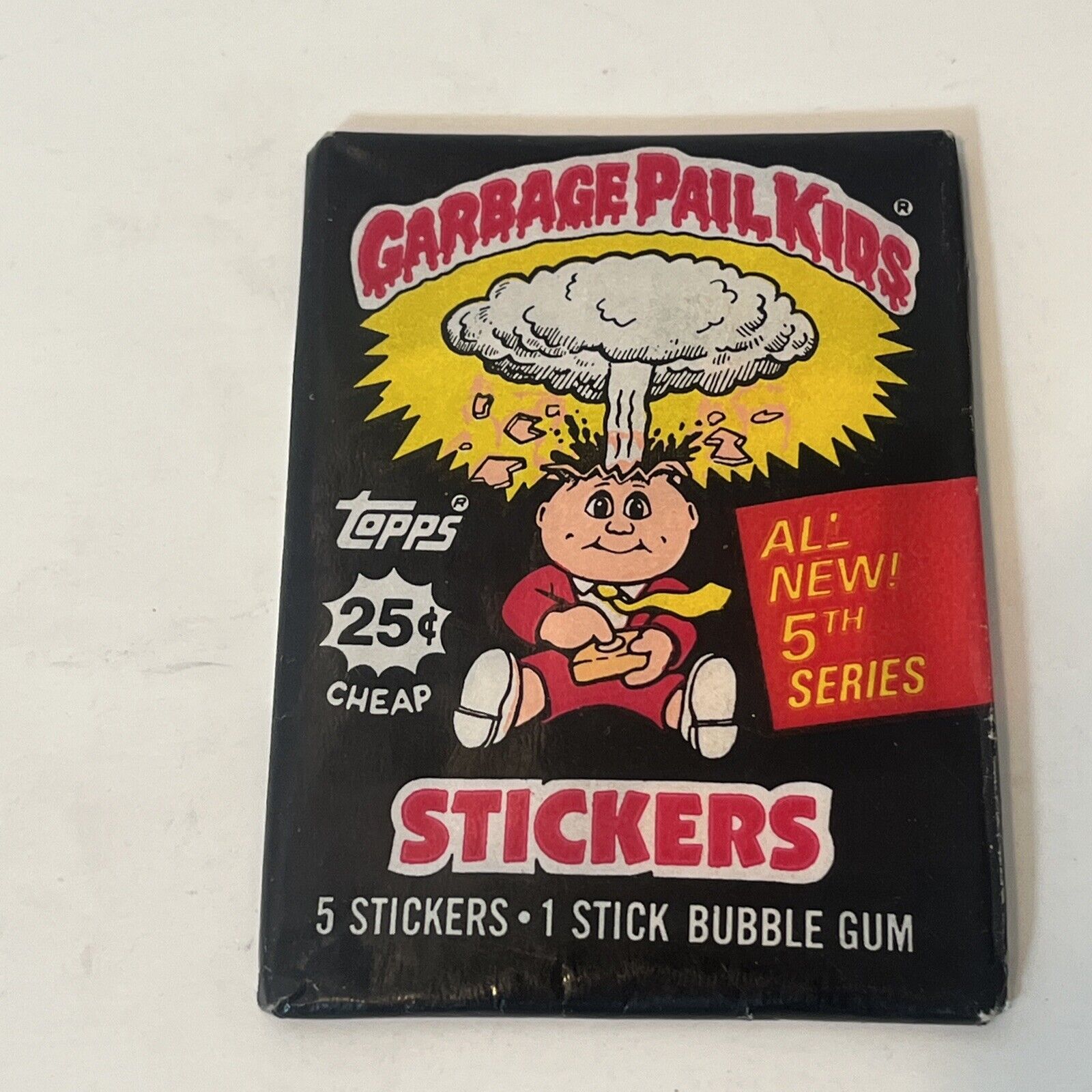Garbage Pail Kids Series 5  1986 Topps 1 Wax Pack Sealed Authentic GPK Vintage