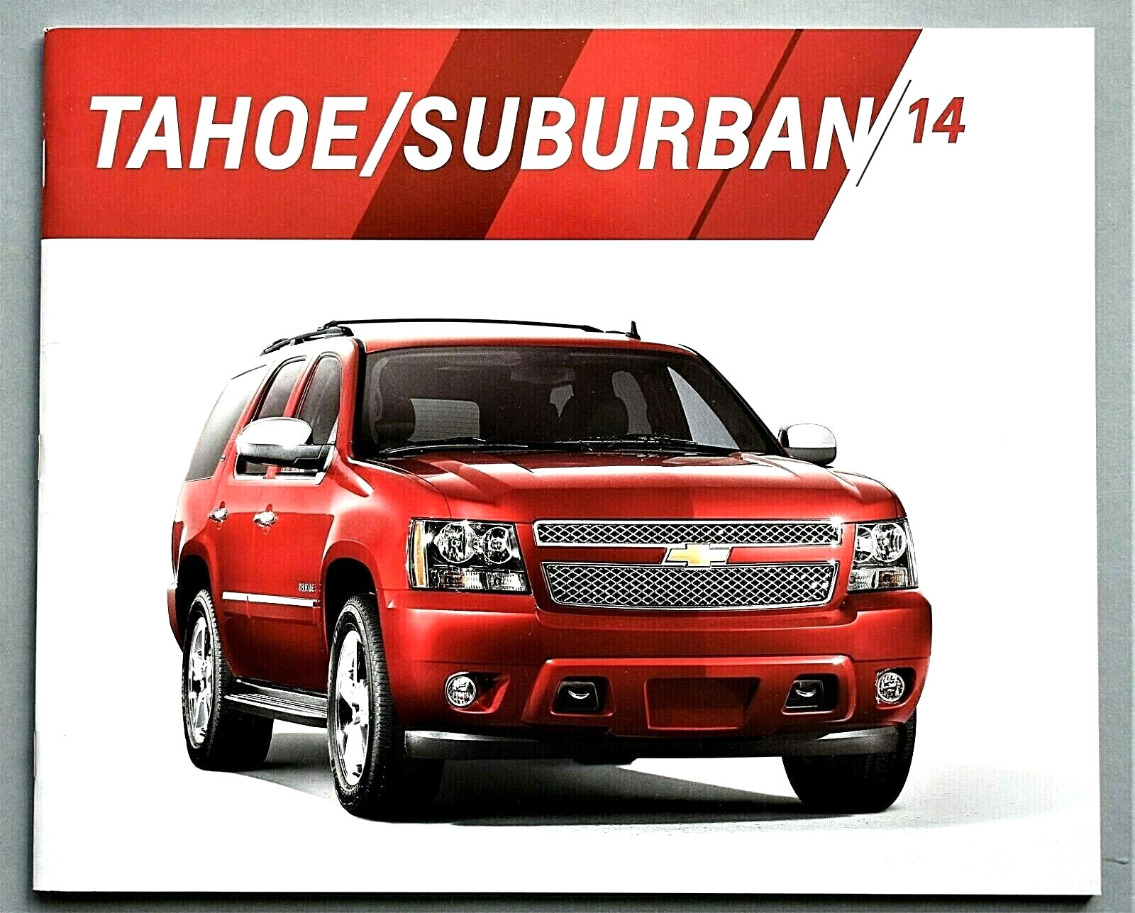 2014 CHEVROLET SUBURBAN AND TAHOE SALES BROCHURE CATALOG ~ 32 PAGES ~ 9\